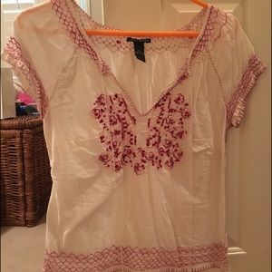 lucky brand boho hippie top